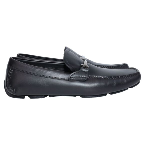 Ferragamo Moccasins in Black Leather